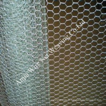 Padrão Europeu Galvanizado Hexagonal Wire Mesh com (CE e SGS)